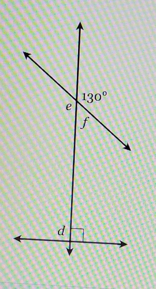 Find the measure of the missing angles​