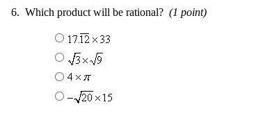Which product will be rational