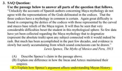 Explain how Spence's argument affects understanding Mayan history
