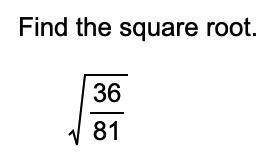 Find the square root please.