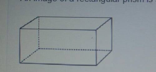 An image of a rectangular prism is shown below. Part A: A cross section of the prism is cut with a,