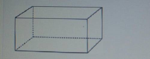An image of a rectangular prism is shown below:

A right rectangular prism is shown.Part A: A cros