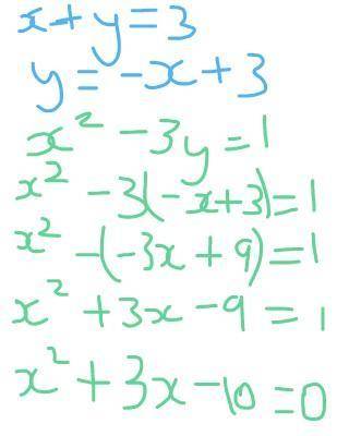 Solve the simultaneous equations. 15 Points with explanation ❤️