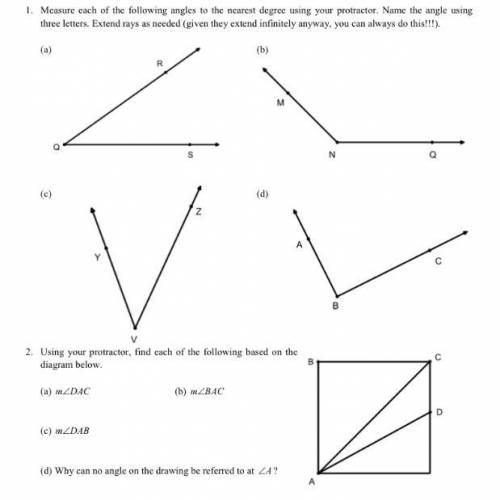 Geometry Hw, Need help on all of it pls lol
