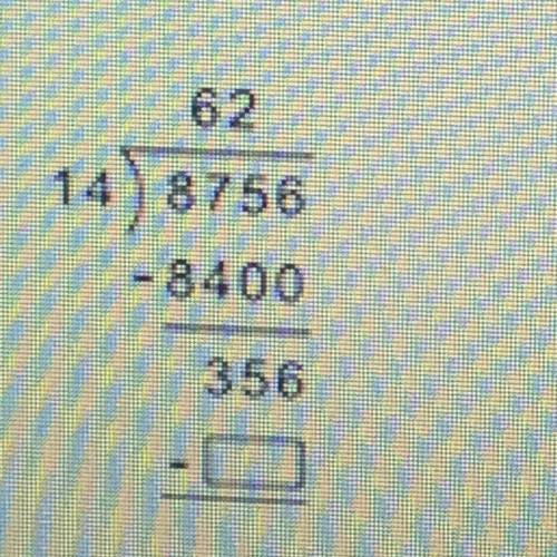 What number should be placed in the box to help complete the division calculation?

pleaseeeee