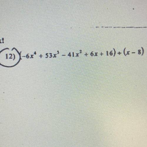 What’s the answer please, and that’s a division sign in the middle of the parentheses. It’s suppose
