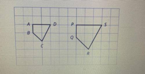 The measure of angle B in the original shape is 125 degrees.

What is the measure of angle Q in th