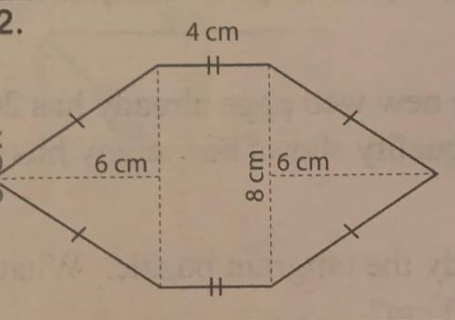 Find the area of the hexagon