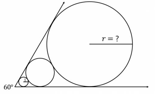 Find the radius of the two other circles