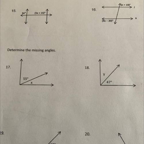Can y’all help me with 17 and 18