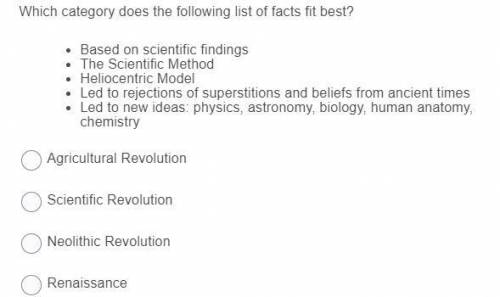 Which category does the following list of facts fit best