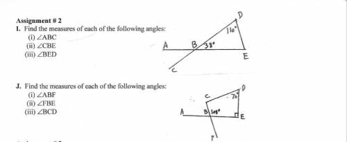 can you please help my sister find the measurements of the angles below? She also needs the equatio