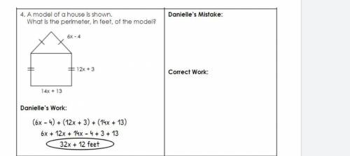 Please help im stressing :((((
(what is Danielle mistake in this problem )