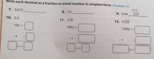 10 points for answering!
What is the answer to 10, 11, and 12? Please help