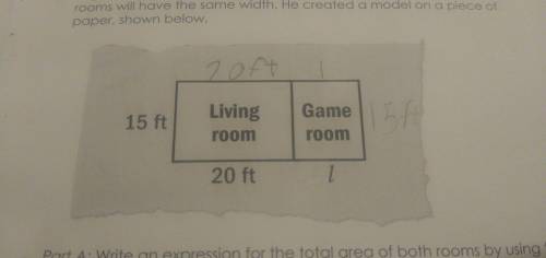 Logan is building a game room adjacent to his living room so that both rooms will have the same wid