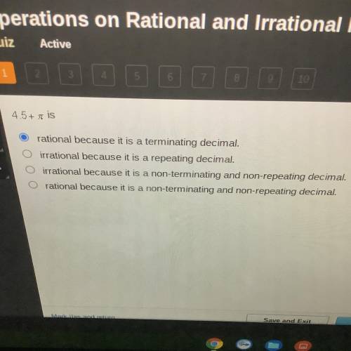 Is it irrational or rational?
