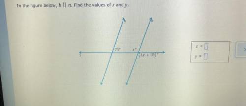 Need help finding z and y