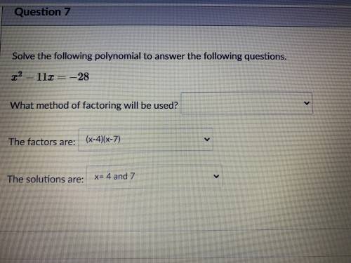 What method of factoring will be used ?? please help

answer choices are : grouping, difference of