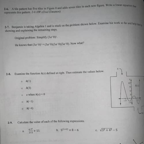 Please help me on this home work
