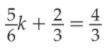 How do I solve this all fraction algebra problem?