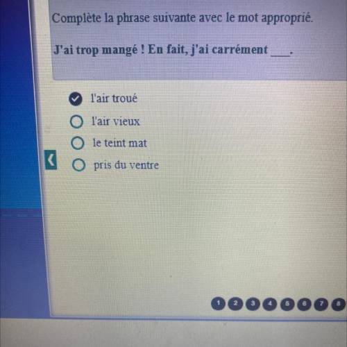CAN SOMEONE PLEASE CHECK THIS ANSWER FOR ME PLEASE? 
FRENCH