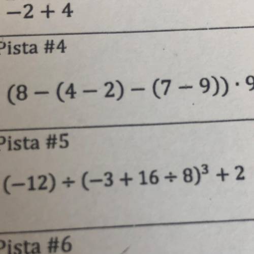 Pista #5 can someone help me please