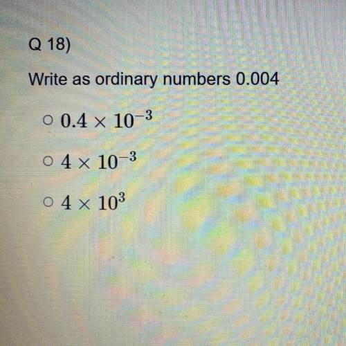 Write an ordinary number for 0.004