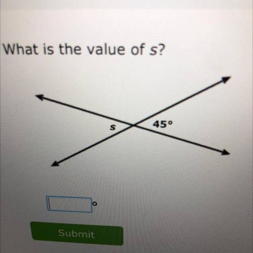 What is the value of s?