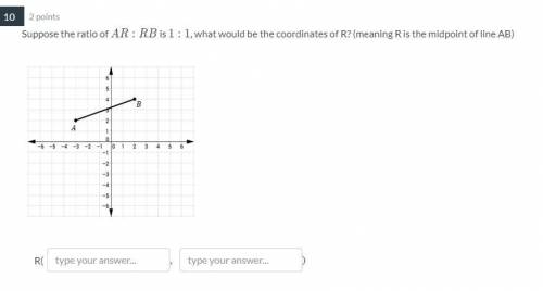 Given A, B, and C are collinear. The ratio of AB to AC is 3:4. Find the y coordinate of A if B(3, -