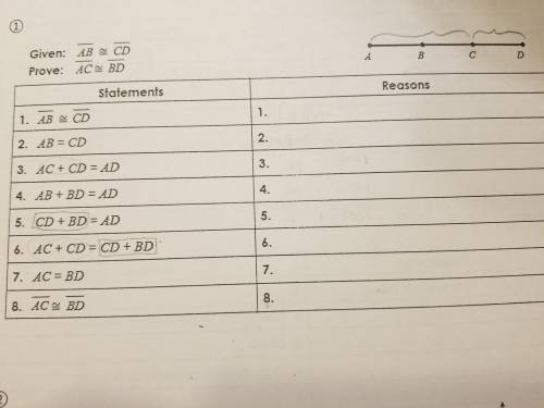 Please help, the questions below are segment and angle proofs. Thank you!