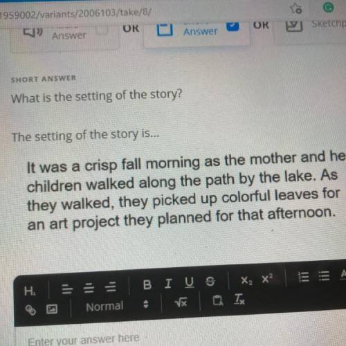 What’s the setting of this story? Whoever get it right getting points.
