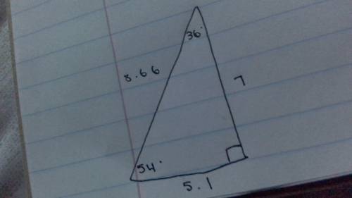 Someone please help me this is due today pleasee

Classify the following triangle Check all that a