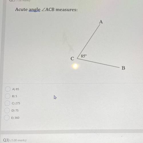 A, b, c, d, or e 
Please help