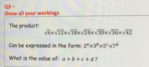 Can someone pls help with this question and could you show working with the answer.
