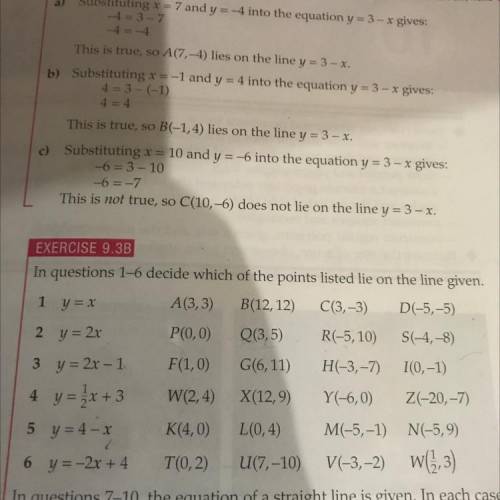Exercise 9.3B numbers 4-6