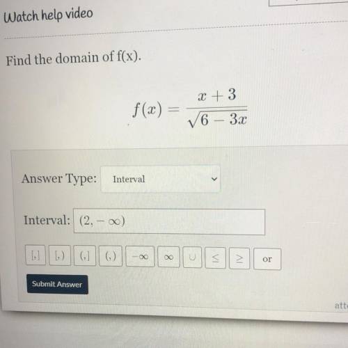 what is the domain of the function. PLS HELP WILL MARK BRAINLIEST AND ACTUALLY GIVE THE RIGHT ANSWE