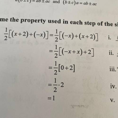 What are the properties for each step?