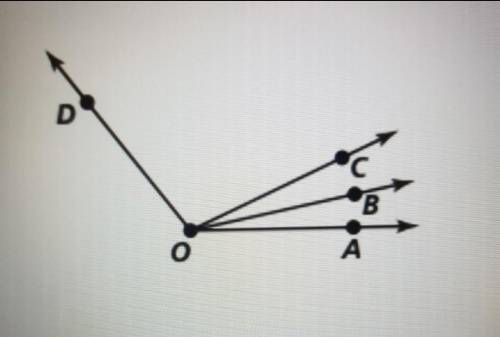 Use the diagram to the right for Exercises 1 and 2. Solve for x. Find the angle measurements.

1.