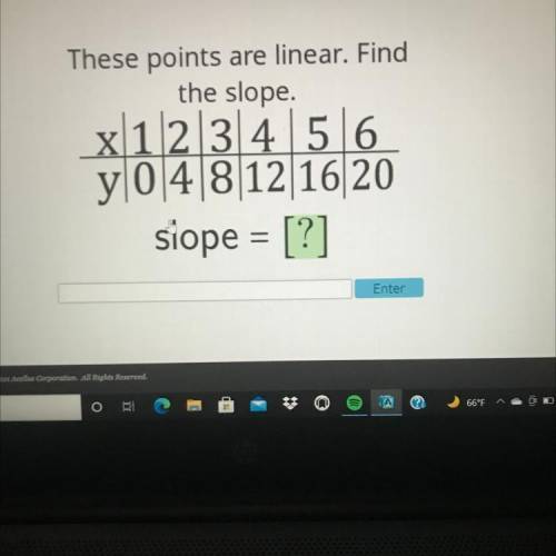 Help pleasssse find the slope