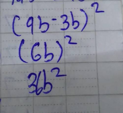 (b) Factorise fully 9 b - 3 b squared