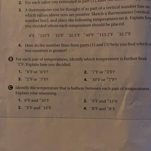 ON B ONLY (7th grade math) please help!!!