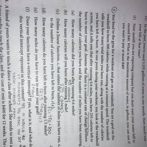 Function notation Can some please help me just answer a,c, and d or answer one of those