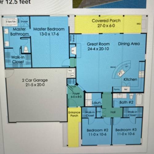 How many rooms? and what type of room(s) are on the floor plan? (bedroom, kitchen, etc)