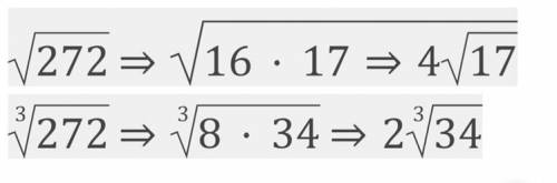 = 272 and

Would you classify 272 as a perfect square, perfect cube, both, or neither?
Choose the c