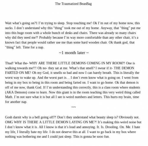 Ok, I finished my story. What do you guys think?