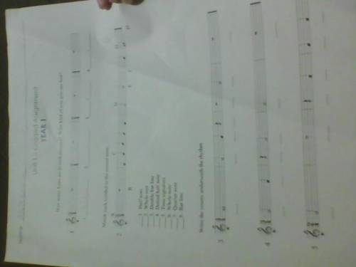 I kinda need help with my mixed chorus work sheet