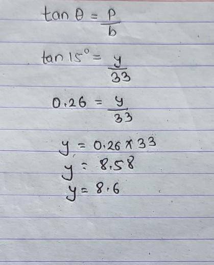 Find the value for the side marked below.

Round your answer to the nearest tenth.
Can somebody ple
