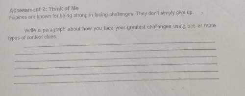 Write a paragraph about how you face your greatest challenges using one or more types of context cl