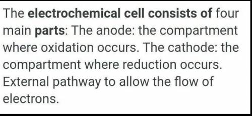 2. The central part of electricial cell is consists of dash