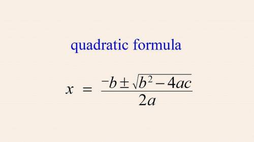 Find the zeros of each function by using the Quadratic Formula
f(x)=x^2+7x+10